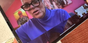 TV star brings a sparkle to Worplesdon care home