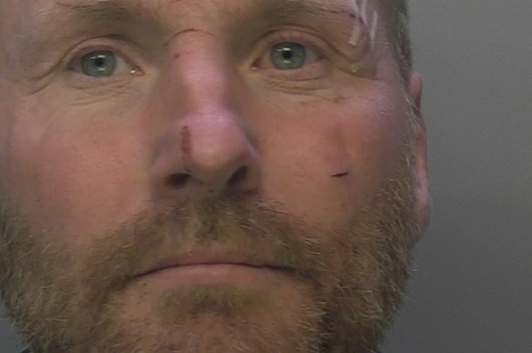 Simon Knights was responsible for a string of burglaries across Surrey and Hampshire.