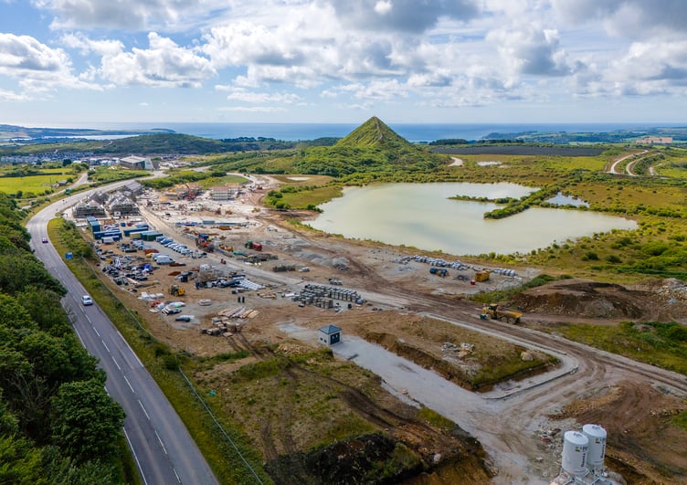 The second phase of the garden village development at Carluddon. Picture: Paul Williams