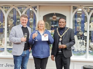 What a gem as bride-to-be wins Andre Noir £1K prize draw 