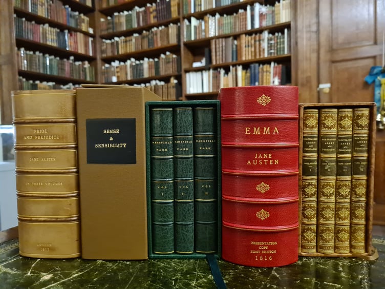 Austen Collection, Chawton House, December 2024.