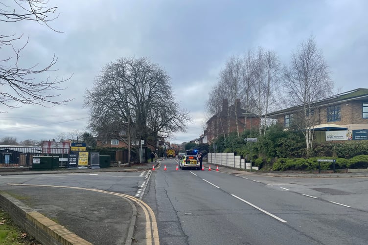 Road Closure Guildford Road