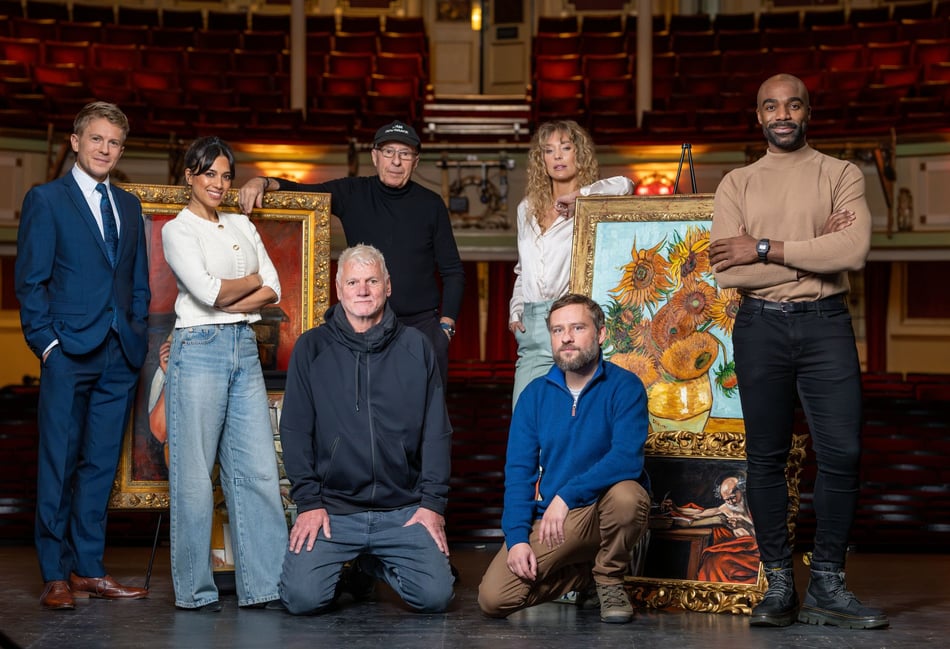 <p>The cast of Picture You Dead</p>