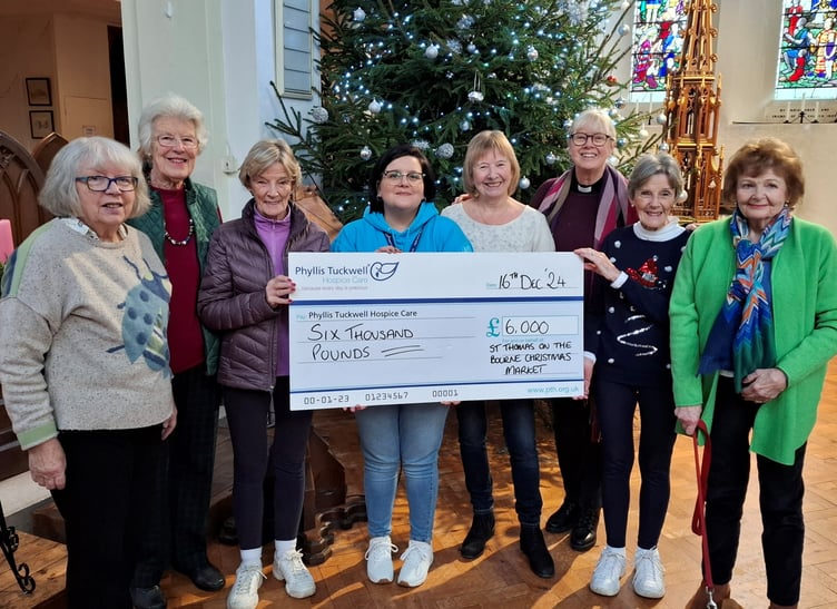 St Thomas Bourne Phyllis Tuckwell Cheque
