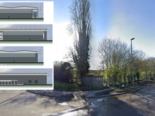 Warehouses planned for waterworks site