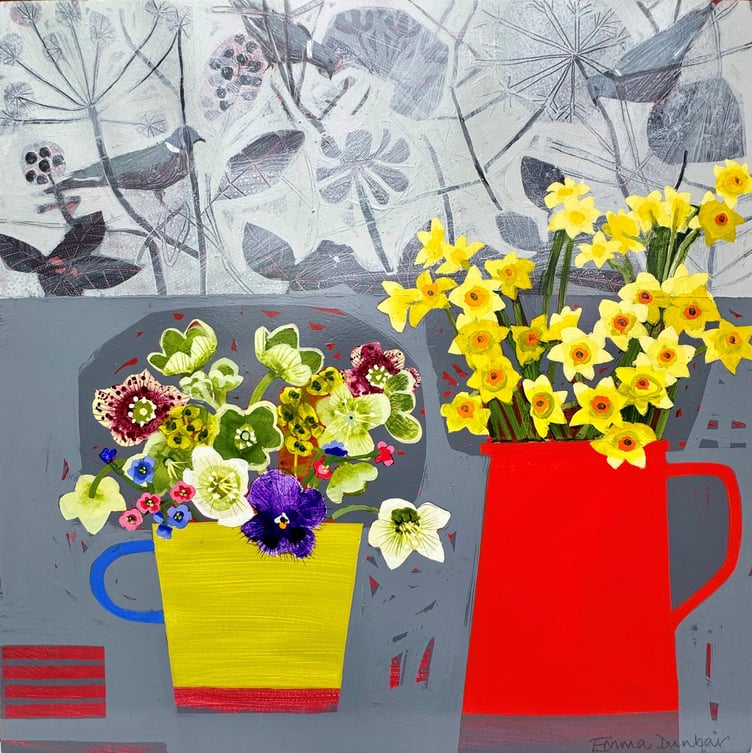 A Spring Day For Pigeons, by Emma Dunbar.