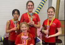 Rushmoor Artistic Swimming Club members enjoy success in various competitions