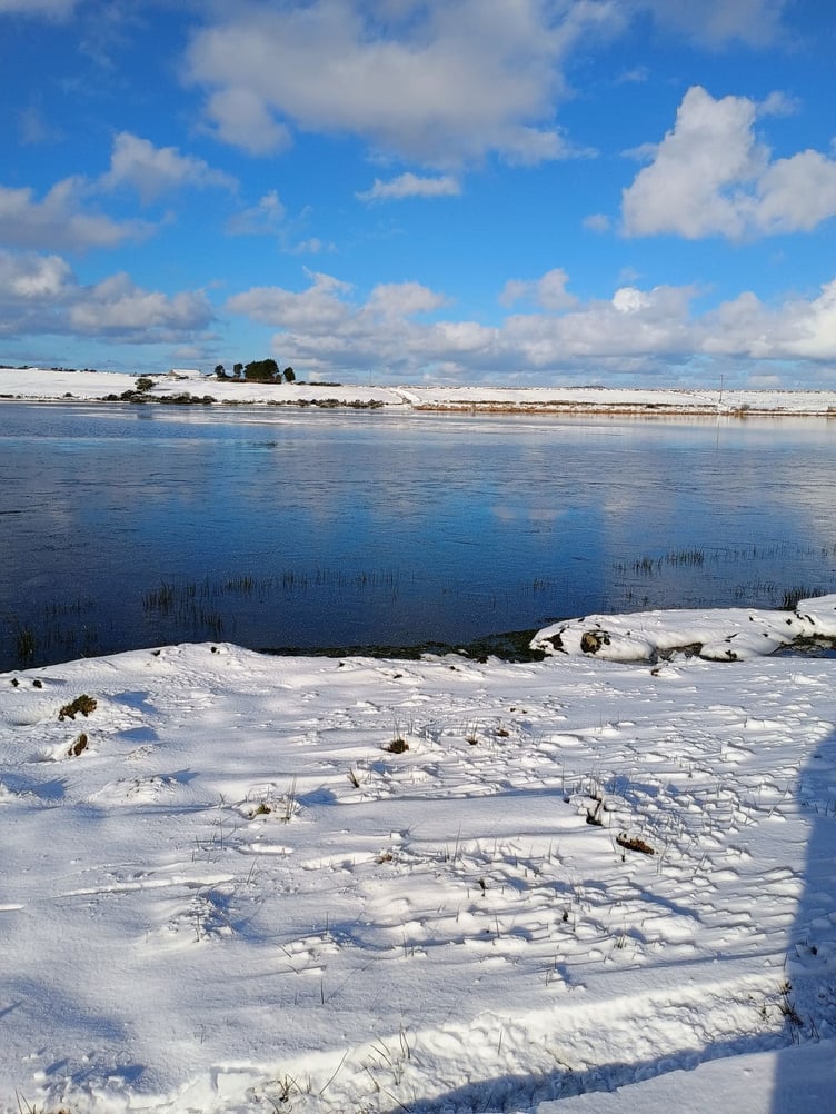 Dozmary pool. Picture: Fran Reddicliffe