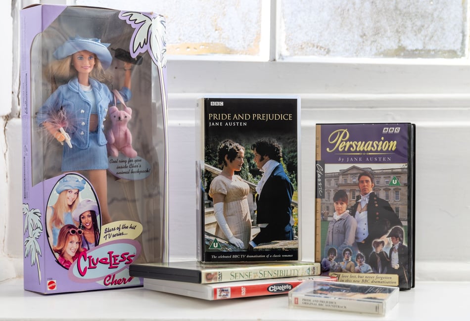 <p>Jane Austen's novels were brought to life on film and television screens throughout 1995 (Photo: Luke Shears for Jane Austen's House)</p>
