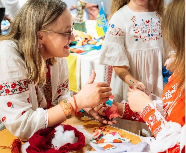 Meet one of the local Ukrainians in Petersfield helping her people