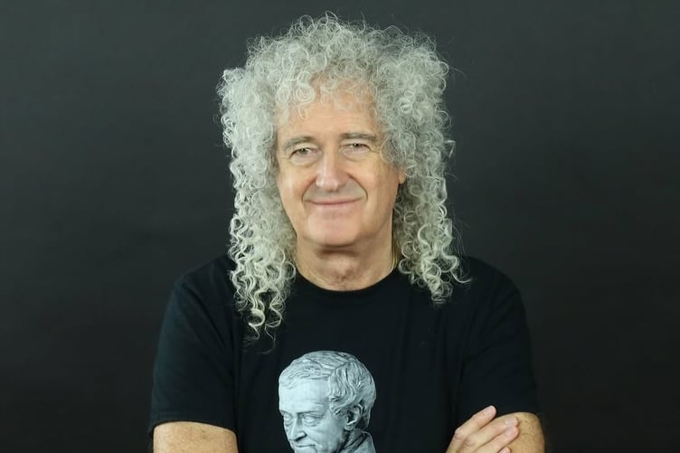 Sir Brian May CBE become the honorary president of Alder Valley Brass band