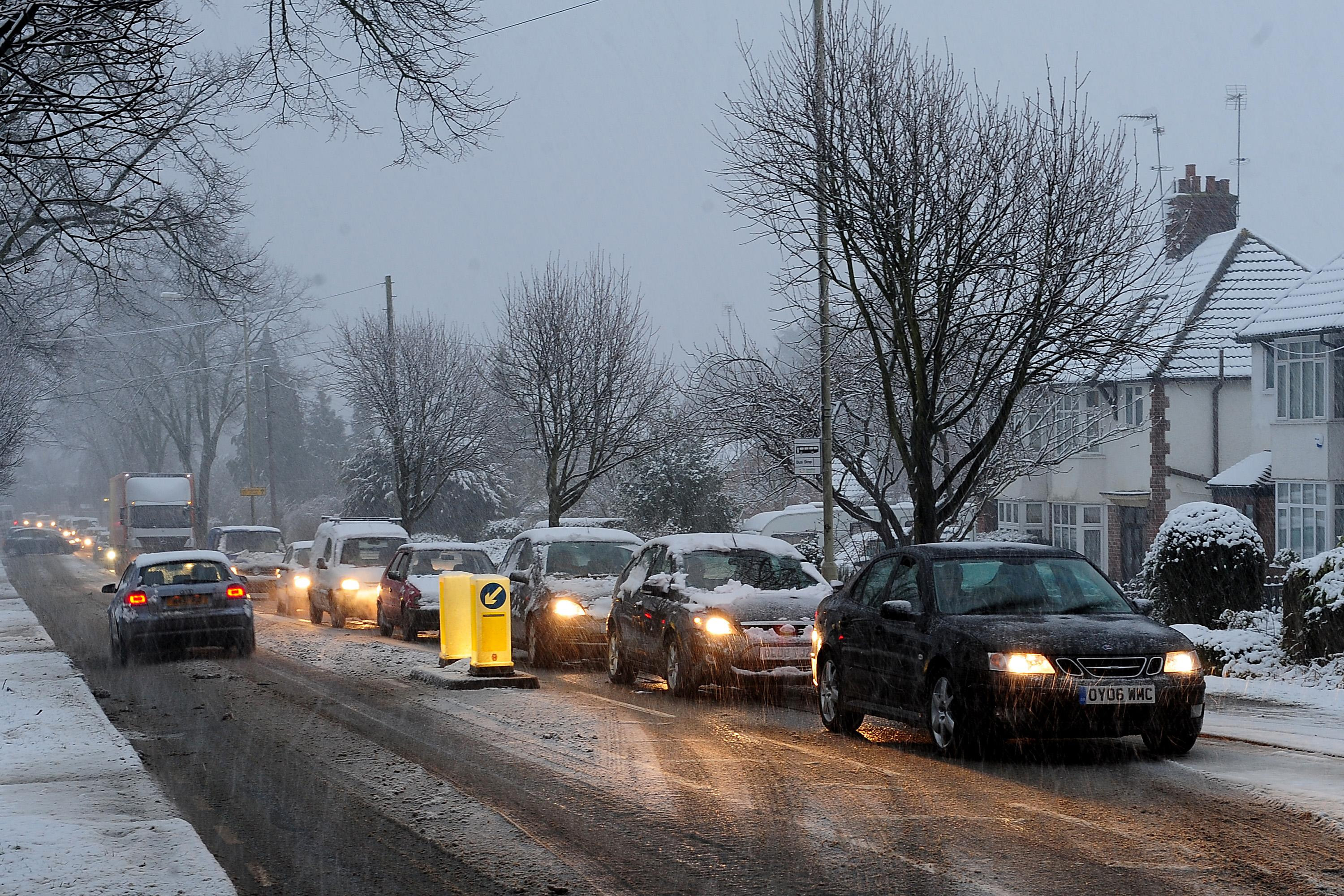 January worst month of the year for casualties on icy roads in Surrey