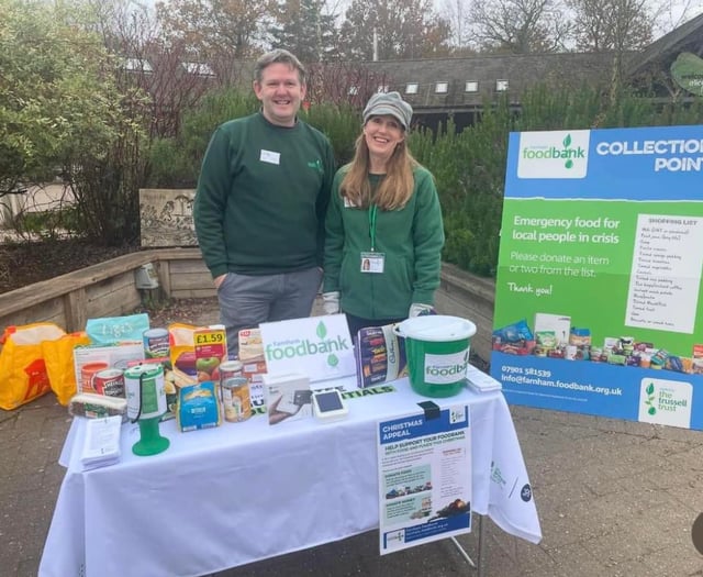 The season of goodwill never ends at Farnham Foodbank