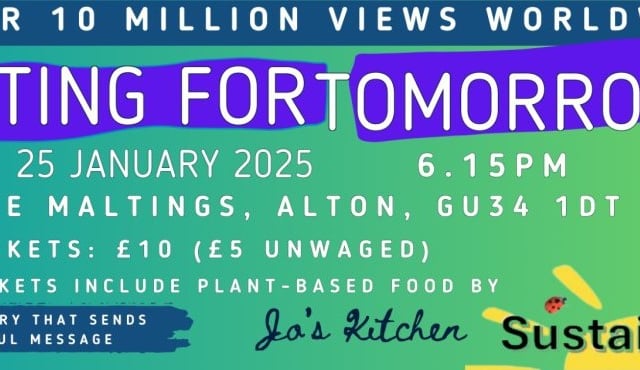 Learn more about plant-based eating to save the planet