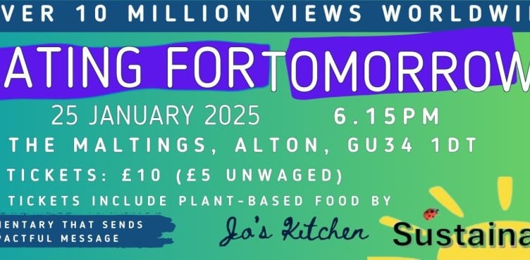 Eating For Tomorrow poster.
