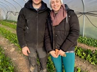 James goes for gold at Farnham Community Farm