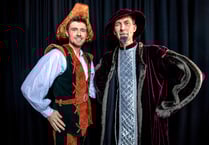 Traditional pantomime being staged by amateur operatic society