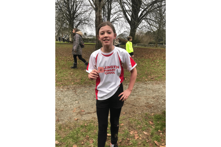 Year 6 runner from Callington Primary School