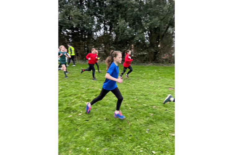 Focused on the task ahead is this youngster from Duloe Primary School