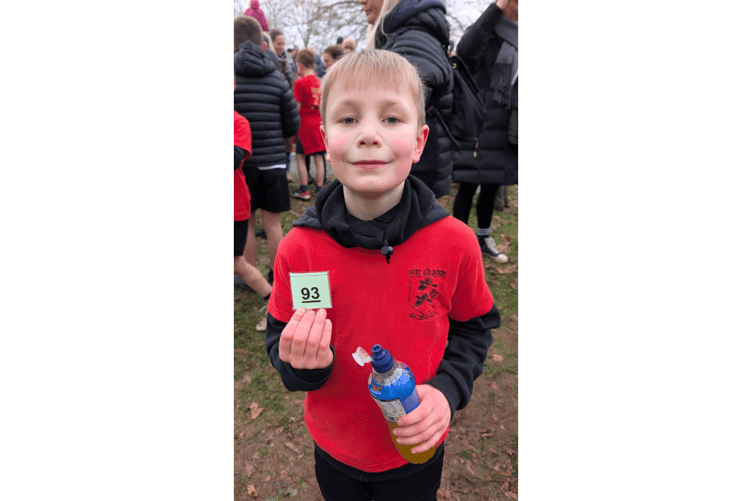 Top effort from this youngster from St Cleer Primary in the latest round of the Primary Schools Cross Country League at Cotehele