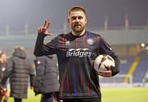 Josh Barrett's hat-trick fires Aldershot Town to National League win at Boundary Park against Oldham Athletic