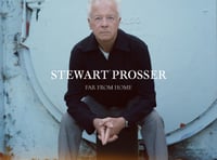 <p>The cover of Stewart Prosser's forthcoming EP Far From Home</p>
