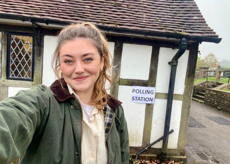 Phoebe Sullivan, 28, is based in Haslemere and is the Waverley Borough Councillor for Witley and Milford