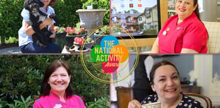 Meaningful activities and NAPA award wins at Forest Care!