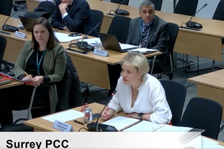 Surrey Police and Crime Commissioner Lisa Townsend
