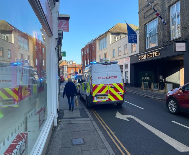 Monthly crime map shows big rise in town centre
