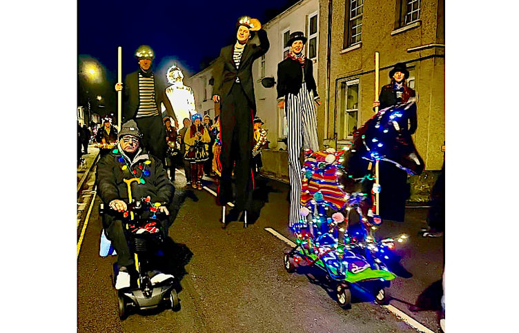 Silt walkers from Prodigal UPG in Par took part in the parade. Picture: Kelvin Simms