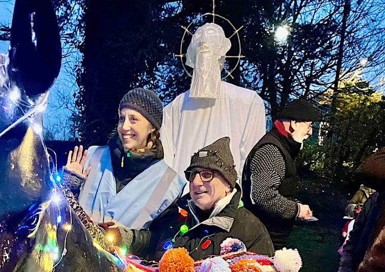 The lantern parade started from King Edward Gardens. Picture: Kelvin Simms