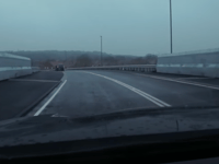 WATCH: Driving over the new Ash bridge