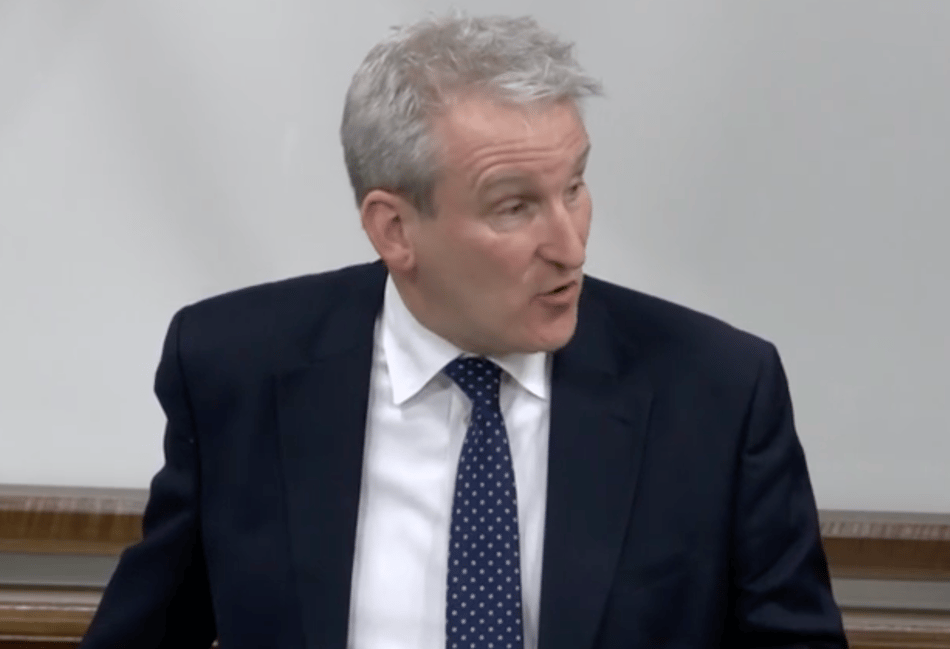 <p>Damian Hinds MP discusses housing targets in East Hampshire</p>