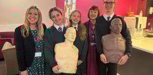 Heart of the school: team's lifesaving lesson for Weydon staff