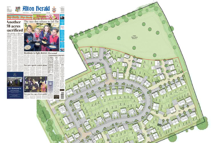 The sombre acceptance of hundreds of new homes at Cadnam Farm in Alton in February 2015 marked the moment Alton's battle against overdevelopment was lost.