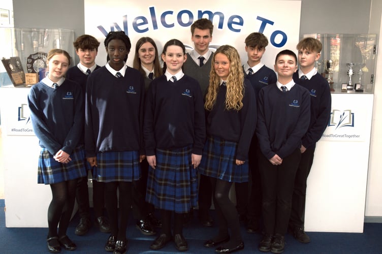 Heath End pupils Donna Fuller