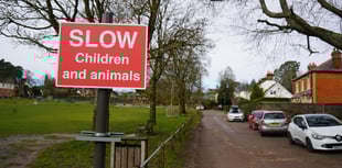 Vandals rip down community's road safety signs