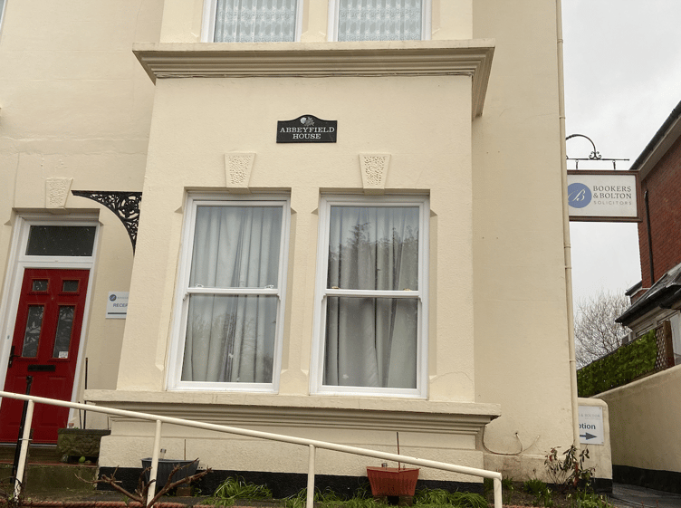 Bookers & Bolton Solicitors, 88 Normandy Street, Alton, February 26th 2025.