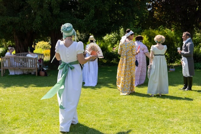 <p>Dress Up Day at Jane Austen's House (Photo: Luke Shears)</p>