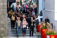 Largest attendance yet for St Piran celebrations in town