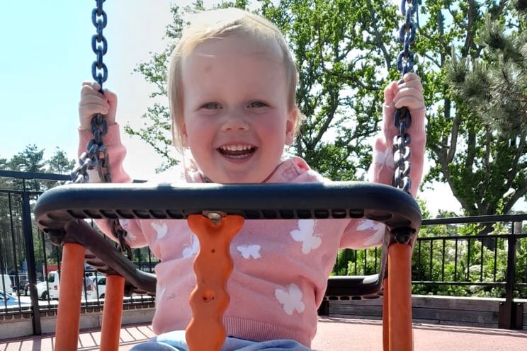 The father of two-year-old Annabel Mackey has released a tribute to his daughter following her death after she was found at Kingsley Pond in East Hampshire.
