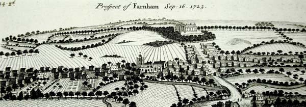 18th century profile of Farnham