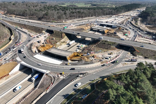 M25 to close this weekend in Surrey for bridge demolition 