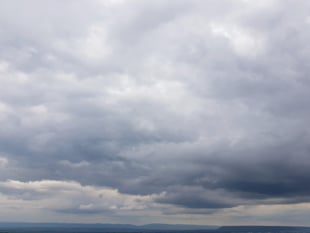 Cloudy today with no rain expected, bright and sunny tomorrow