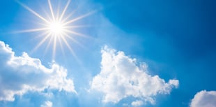 Sunny skies today and partly cloudy tomorrow with mild breezes