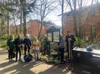 Blooming amazing at Badshot Lea Cemetery gets spring makeover