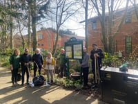 Blooming amazing at Badshot Lea Cemetery gets spring makeover