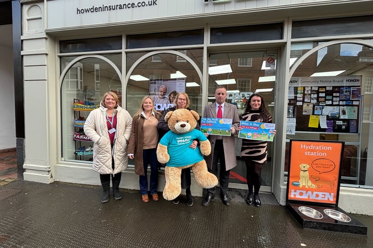 The team at Howden’s and Helen Arkell Dyslexia Charity