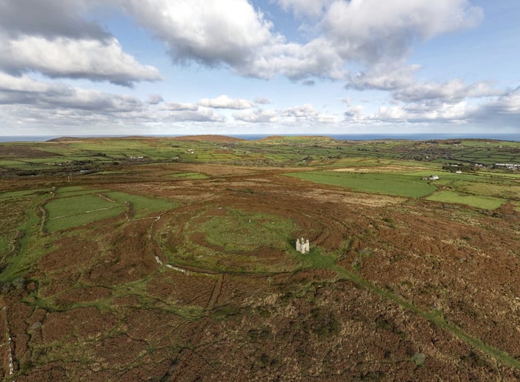 Castle an Dinas in West Penwith